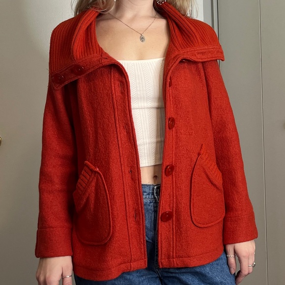 Vintage Laura Ashley wool blend jacket - Picture 1 of 10